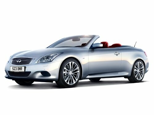 Коврики текстильные "Стандарт" для Infiniti G37 (кабриолет / V36) 2009 - 2014, черные, 5шт.