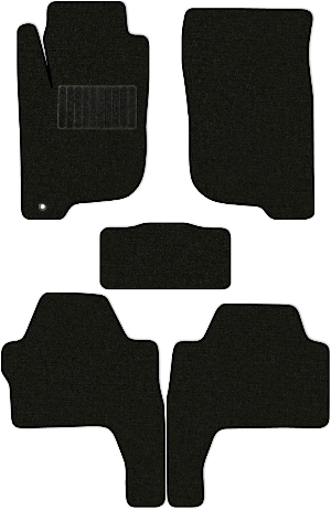 Коврики "Стандарт" в салон Mitsubishi Pajero Sport II (suv) 2013 - 2017, черные 5шт.