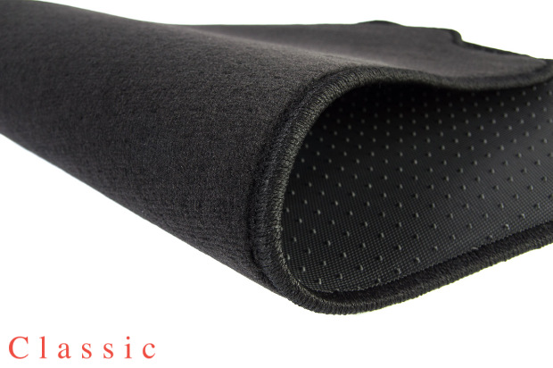Коврики текстильные "Классик" для Hyundai Solaris I (седан / RB) 2010 - 2014, черные, 2шт.