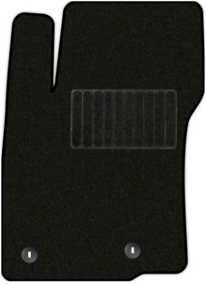 Коврики текстильные "Стандарт" для Toyota Land Cruiser Prado IV (suv / J150) 2013 - 2017, черные, 1шт.